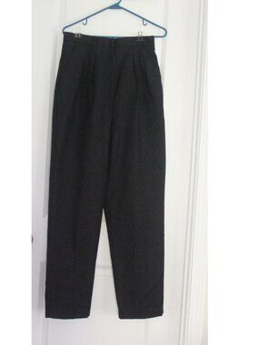 Vintage Women's Wool High Waist Pleated Trousers Sz 10 Made in USA